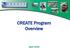 CREATE Program Overview