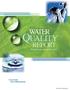 ANNUAL QUALITY REPORT WATER TESTING PERFORMED IN Presented By City of Westminster PWS ID#: CO
