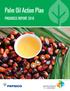 Palm Oil Action Plan PROGRESS REPORT 2016