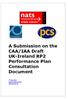 A Submission on the CAA/IAA Draft UK-Ireland RP2 Performance Plan Consultation Document