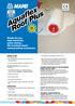 Aquaflex. Roof Plus. Ready-to-use, high-elasticity, quick-drying, UV-resistant liquid waterproofing membrane PI-MC-IR