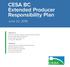 CESA BC Extended Producer Responsibility Plan