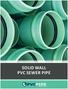 SOLID WALL PVC SEWER PIPE