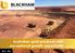 Australian gold producer with exceptional growth opportunity Jan 2017 ASX : BLK