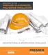 WELCOME TO THE PREMIER GLASSWOOL, POLYESTER INSULATION ARCHITECTURAL & SPECIFICATION CATALOGUE.