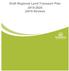 Draft Regional Land Transport Plan (2018 Review)