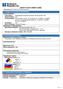 SAFETY DATA SHEET (SDS) Detectabuse GV-65 & GV-130 Columns 01. Product and Company Identification