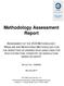 Methodology Assessment Report