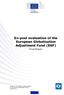 Ex-post evaluation of the European Globalisation Adjustment Fund (EGF) Final Report