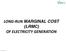 LONG-RUN MARGINAL COST (LRMC) OF ELECTRICITY GENERATION. 15 May