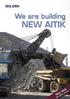 We are building NEW AITIK. New Aitik. 36 million tonnes