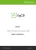 ugcs User Manual Desktop application version 3.1 (871) 2019 SPH Engineering