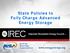 State Policies to Fully Charge Advanced Energy Storage
