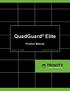 QuadGuard Elite. Product Manual