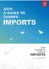 A Guide to China s Import