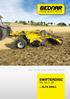 A fast and high quality stubble tillage solution