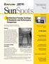 SunSpots. Architectural Powder Coatings: A Standards and Performance Comparison. 7 Specimen Management Moves to the Cloud