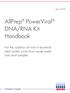 AllPrep PowerViral DNA/RNA Kit Handbook