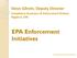 EPA Enforcement Initiatives