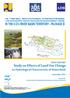 Study on Effects of Land Use Change. on Hydrological Characteristic of Watersheds ADB. IN THE 6 CI's RIVER BASIN TERRITORY - PACKAGE B DRAFT REPORT