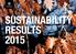 SUSTAINABILITY RESULTS 2015