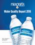 Water Quality Report 2018