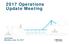 2017 Operations Update Meeting. Castlegar Monday, 1 June 19, 2017