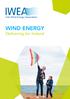 WIND ENERGY Delivering for Ireland