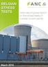The present report summarizes the progress made on the stress-tests action plan in the nuclear power plants of Doel and Tihange since 2011.