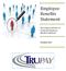 Employee. Benefits Statement. The Purpose and How to Create the Employee. December 2013