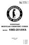 No. F ISSUED: Apr. 7, 2009 REVISED: Nov. 26, 2013 HOSHIZAKI MODULAR CRESCENT CUBER KMD-201AWA MODEL
