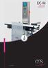 EC-M. Mid-range Applications. Competence in dynamic weighing. A Wipotec Brand