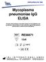Mycoplasma pneumoniae IgG ELISA