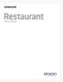 Restaurant Architectural Manual