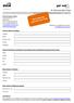 Registration Form Direct Exhibitors Sheet 1 of 5