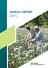 Annual Report 2015 AVRDC - The World Vegetable Center