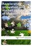 Accelerating innovation and market uptake of biobased products