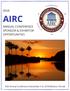 AIRC ANNUAL CONFERENCE SPONSOR & EXHIBITOR OPPORTUNITIES. 10th Annual Conference December 5-8, 2018 Weston, Florida