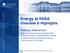 Energy at IIASA Overview & Highlights