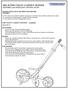 1001-B PRECISION GARDEN SEEDER ASSEMBLY and OPERATING INSTRUCTIONS
