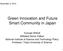 Green Innovation and Future Smart Community in Japan