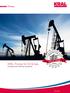 Pumps. s i n c e PUMPS. KRAL Pumps for Oil & Gas. European and American standards.