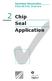 Checklist Series. 2 Chip. !Pavement Preservation. Seal Application