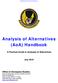 Analysis of Alternatives (AoA) Handbook