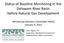 Status of Baseline Monitoring in the Delaware River Basin before Natural Gas Development