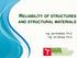 RELIABILITY OF STRUCTURES AND STRUCTURAL MATERIALS