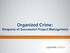 Organized Crime: Weapons of Successful Project Management