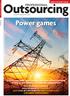 Power games. Outsourcing both core functions and back office is growing in energy and utilities - we take the temperature. Issue 18 Autumn 2014