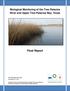 Biological Monitoring of the Tres Palacios River and Upper Tres Palacios Bay, Texas Final Report