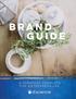GUIDE. the. brand GUIDE. a strategy template for entrepreneurs.